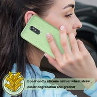 LG Stylo Wheat Bran silikonska futrola telefona u zelenoj boji