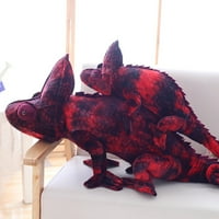 Haida imitacija kameleona model životinja lutka Plišana mekana igračka dekor soba dar