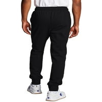 Men Flis Joggers Men ' s logotipom