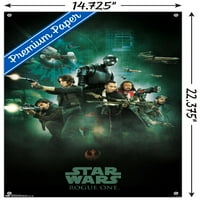 Zidni plakat grupe Ratovi zvijezda: Rogue Ones gumbima, 14.72522.375