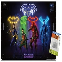 Zidni poster likova iz stripa Gotham Knights s gumbima, 14.725 22.375