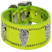 Ogrlica za pse od limeta od zelene limete