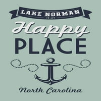 Jezero Norman, Sjeverna Karolina, moje sretno mjesto, sidro, raspoloženje