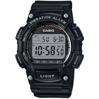 Muški sportski digitalni sat s vibracijama, Crni od 9736 do 1 inča
