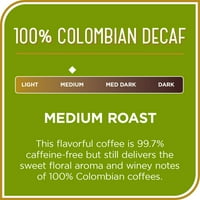 Don Francisco's Deffal Kolumbija Supremo Ground Coffee, oz., CT