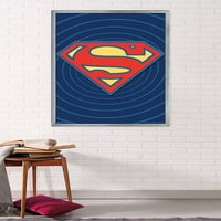 Stripovi-Superman-Klasični zidni poster s logotipom, 22.375 34
