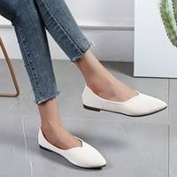 Ženske sandale Ženska ljetna moda plus size tanke sandale s otvorenim prstima za žene bijela Veličina 6,5