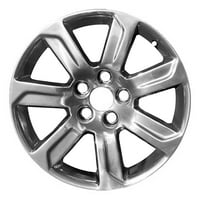 8. Obnovljeni OEM aluminijski legura kotača, puni polirani, odgovara 2014.- Cadillac CTS