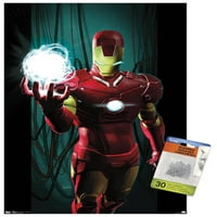 Comics Comics-plakat na zidu Iron Man-energia, 22.375 34