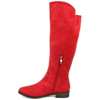 Udobnost Brinley Co. Womens Fau Suede jahanje čizme