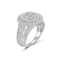 Jewelersclub sterling srebrni karat bijeli dijamantni prsten za žene za žene