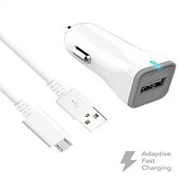 Ixir htc želja punjača micro usb 2. kabelski komplet po truwire {car punjač + mikro usb kabel} istinski digitalni adaptivno brzo