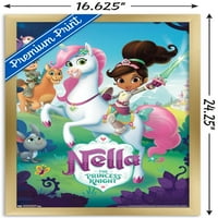 Nickelodeon Nella Knight Princess - Grupni zidni plakat, 14.725 22.375