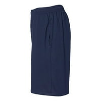 Muške pamučne kratke hlače s džepovima od tkanine i džepova, do veličine od 4 inča
