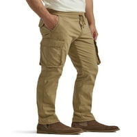 WRANGLER® muški redovni fit fit teretni hlača sa skrivenim džepom mobitela, veličine 30-42