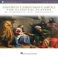 Omiljene božićne pjesme za klasične izvođače-aranžmani za violinu i klavir srednje razine