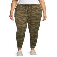 Atletic Works Joggers Women Plus Size, 3-pack