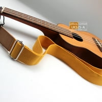 Čiste pamučne trake za ukulele dostupne su u raznim bojama