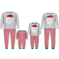 Božićni pidžama Set za obitelj ili parove Set Djeda Mraza