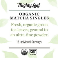 Bucket čaj, organski Japanski Matcha zeleni čaj, mješavina čaja u prahu, u vrećicama za jednokratnu upotrebu, brojite količinu