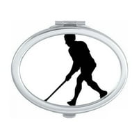 Sport Hokej trčanje Ogledalo za tjelesni odgoj prijenosno Sklopivo ogledalo za šminkanje ruku dvostruke bočne naočale