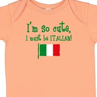 Divan, tako sladak talijanski poklon-bodi za dječaka ili djevojčicu