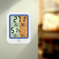 Sobni termometar-senzor vlažnosti unutarnjeg termometra-higrometar s brzim osvježavanjem, precizni mjerač monitora za biljke u zatvorenom