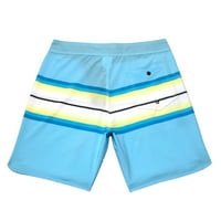 Na prodaju muške sportske kratke hlače s printom u donjem rublju, brzosušeće hlače za surfanje na plaži,svijetloplave
