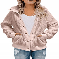 Ženski kardigan džemper S dugim rukavima, jesen / zima široki kaput od 2-3 inča