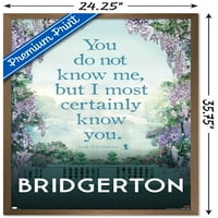 Netflee Bridgerton - ne poznaješ me zidni poster, 22.375 34