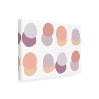 Fiorella površinski dizajn 'platno slojevite točkice' Umjetnost platna