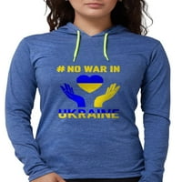 Nema rata za potporu Ukrajini - ženska majica s kapuljačom
