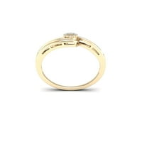 1 10-karatni dijamant, 10-karatni prsten od žutog zlata