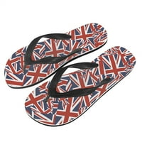 Kupujte u trgovinama / ženske Japanke sa zvijezdom američke zastave za Dan neovisnosti; ravne cipele; sandale; udobne ljetne cipele