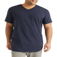 Strongside Apparel v Neck t majice za muškarce-Velika i visoka casual Wear 2-PK