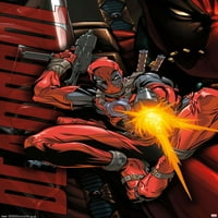Comics Comics-Poster Deadpool-skok na zid, 14.725 22.375