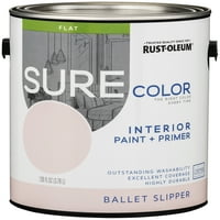 Rust-oleum Sigurna papučica u boji, unutarnja boja + temeljni premaz, ravni završetak, 2-pack