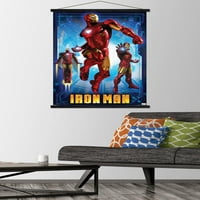 Kinematografski svemir-Iron Man - zidni plakat u drvenom magnetskom okviru, 22.375 34