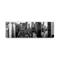 Zaštitni znak likovne umjetnosti 'Panorama of NYC VII' Canvas Art by Jeff Pica
