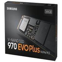 Ssd serije EVO Plus - 500 GB PCIe NVMe - M. Interni SSD drive - MZ-V7S500B AM