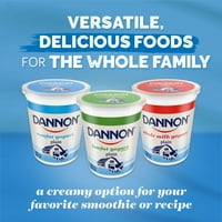 Obični jogurt od punomasnog mlijeka bez GMO-a, testiran na projektu, unca