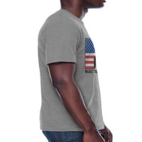 Muška američka glazbena logotip grafička majica, veličine S-3xl