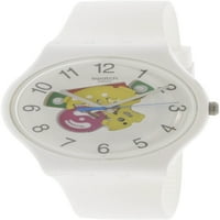 Ženski modni silikonski sat u bijeloj boji u boji 9148