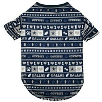 Kućni ljubimci Prvi NFL Dallas kauboji ružna majica za pse i mačke. Najzapažena majica za kućne ljubimce. Veličine dostupne