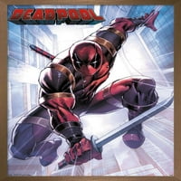 Comics Comics-Poster Deadpool-napad na zid, 14.725 22.375