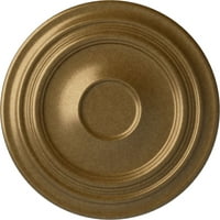 9 8 1 2 tradicionalni stropni medaljon ručno oslikan IRIDESCENTNIM zlatom