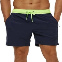 Muške ljetne kratke hlače s džepovima s patentnim zatvaračima donje gaće kratke hlače za plažu s elastičnim strukom Ležerne mini