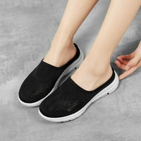 OAVQHLG3B Prozračna ženske sandale s prozirne površine, svakodnevne lijeni papuče, šuplje cipele za hodanje