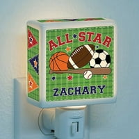 Personalizirano noćno svjetlo - All Star Sports