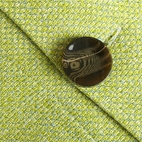 Jastuk za bacanje s trostrukim gumbima od pamučne mješavine serije A. M. za kauč, 12 20